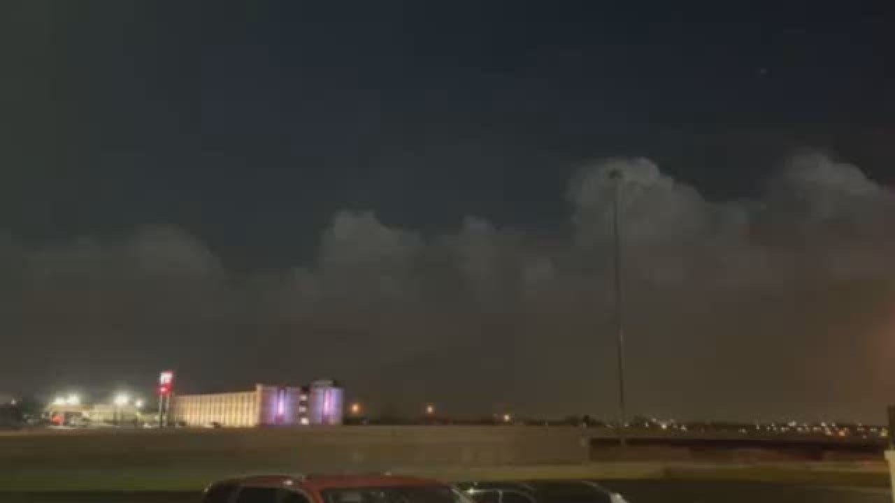 Viewer Video: Lightning Storm Near Downtown Oklahoma City