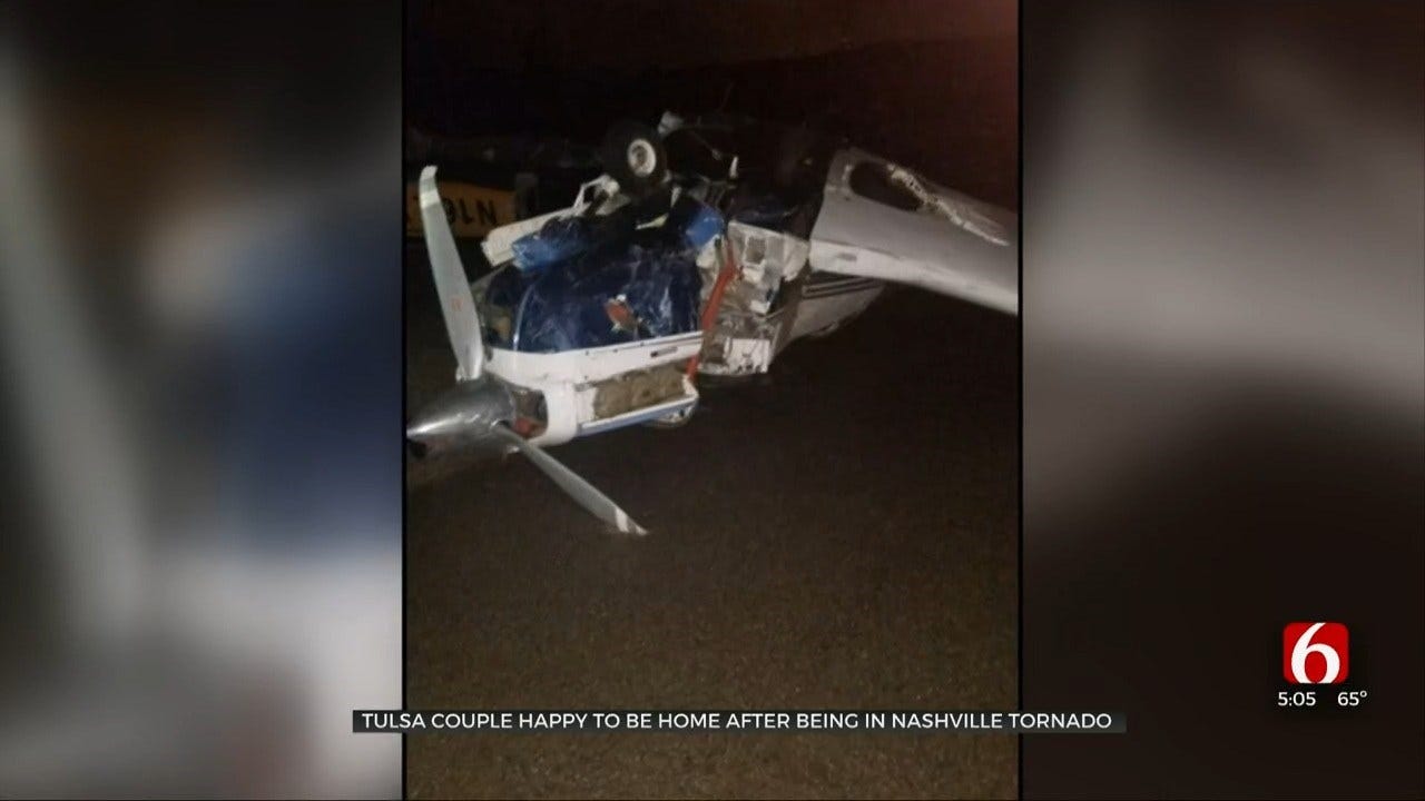 Tulsa Couple Witnesses Deadly Tornado While Visiting Nashville