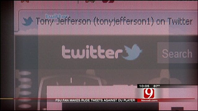 OU Player Receives Offensive Tweets From Florida State Fan