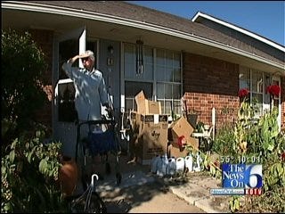 Residents At Subsidized Skiatook Apartment Complex Protest Eviction Notices