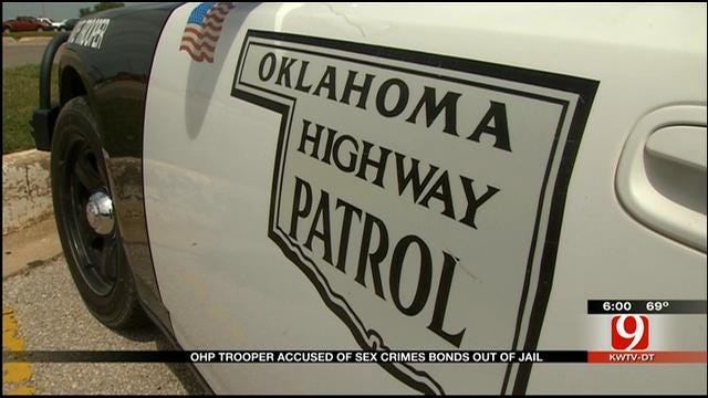 OHP Trooper Accused Of Sex Crimes Bonds Out Of Jail