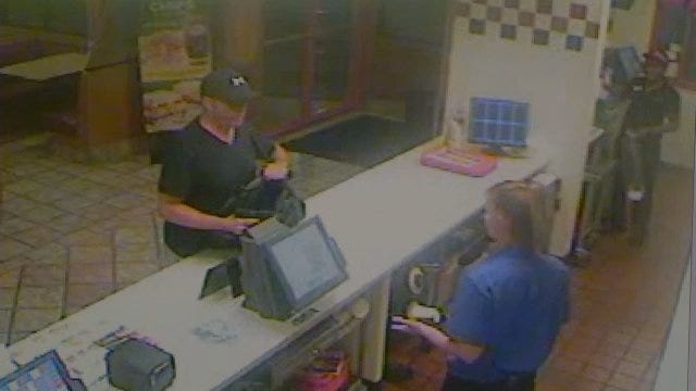 WEB EXTRA: Surveillance Video From Arby's Robbery - July 27