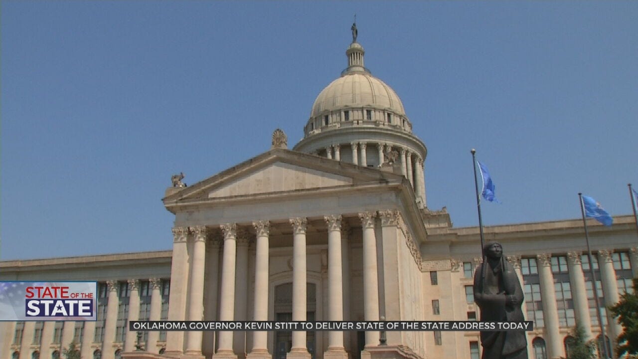 Gov. Stitt To Deliver State Of The State Address