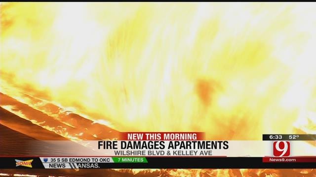 Crews Put Out Fire At Vacant Apartment Complex In NE OKC