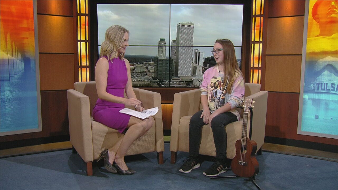 12-Year-Old Singer Dakota Chrisman Talks About Performing In Tulsa