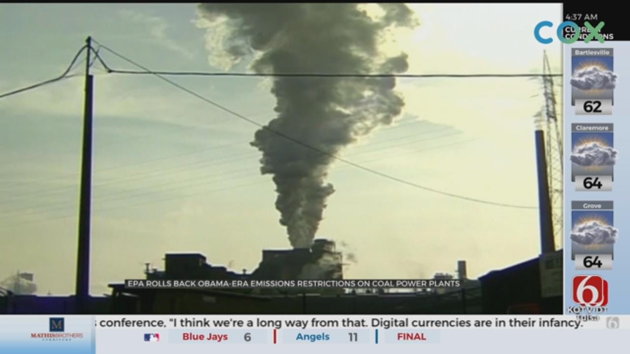 EPA Moves To Roll Back Coal-Fired Power Plant Rules
