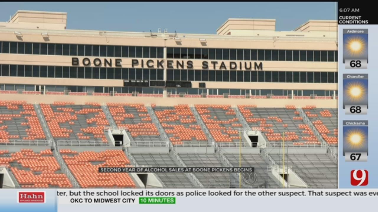 OSU To Sell Alcohol In Boone Pickens Stadium For Second Year