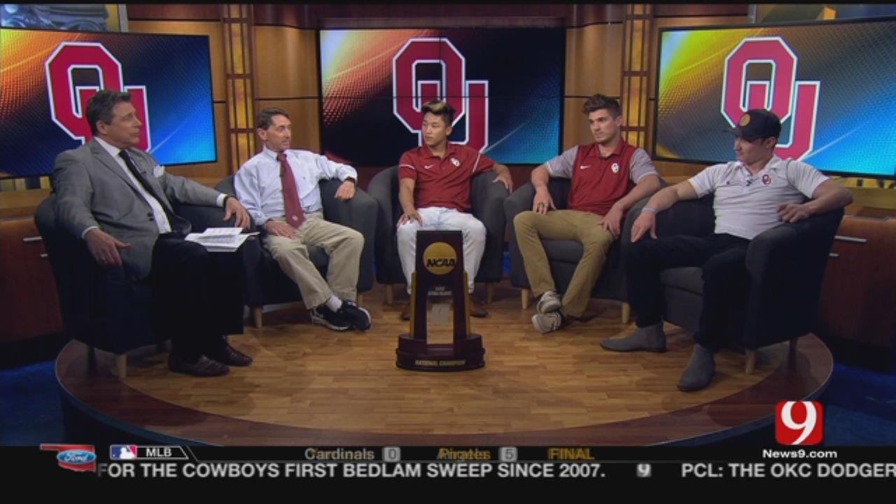 Members Of The OU Gymnastics Team Join The Sports Blitz