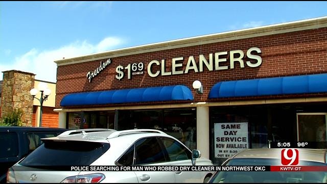 Police Searching For Man Who Robbed NW OKC Dry Cleaner