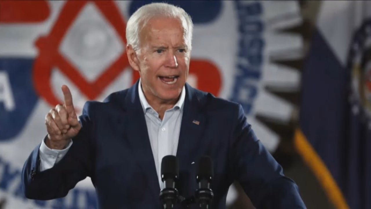 Joe Biden's Slip About 2020 Draws Cheers
