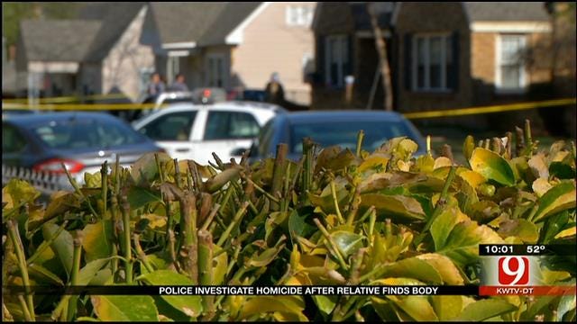 OKC Police Investigate Homicide After Relative Finds Body