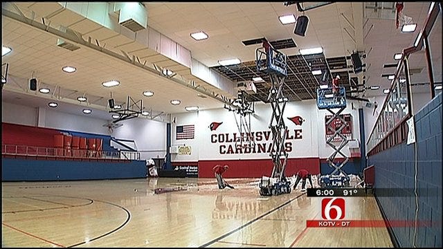 Thunderstorm Damages Collinsville School Buildings