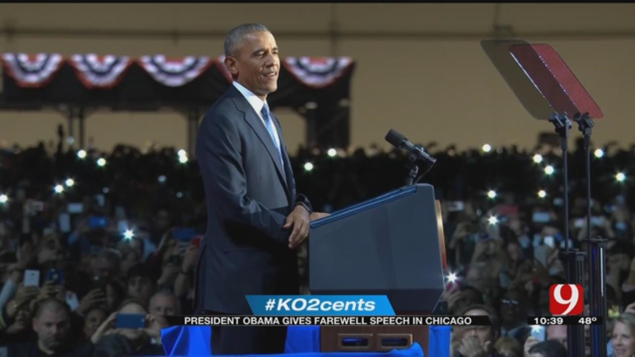 My 2 Cents: President Obama Gives Farewell Speech In Chicago