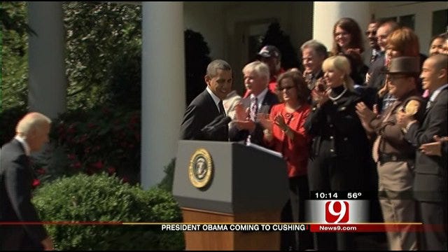 President Obama To Address Keystone Pipeline Issues In Cushing