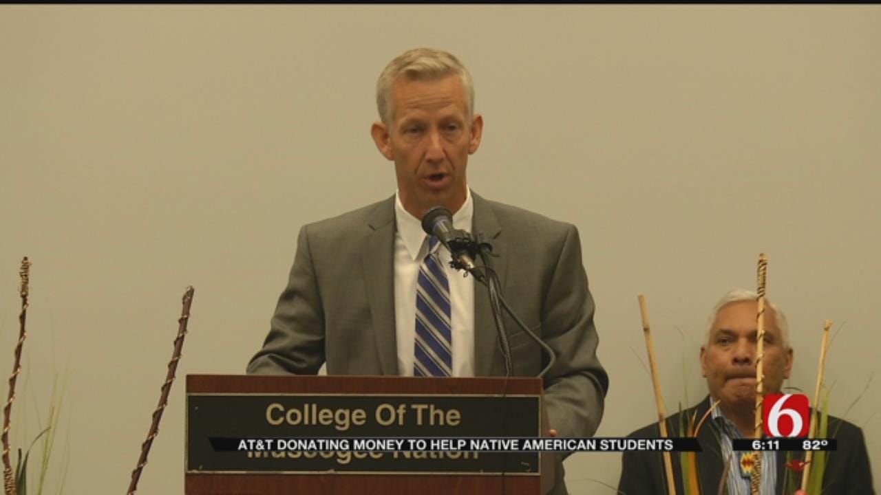 AT&T Donates $600K To American Indian College Fund, Muscogee Nation