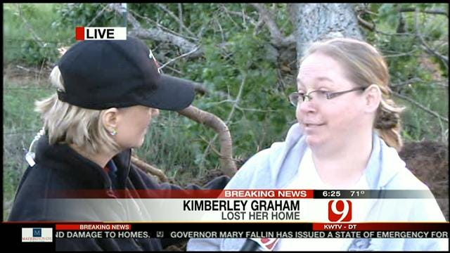 Woman Loses Home In Bethel Acres Tornado