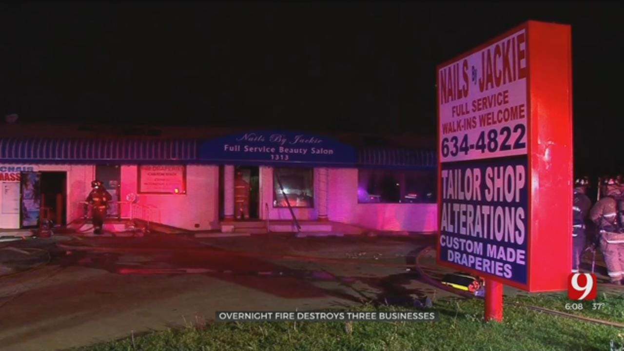 3 Businesses Lost In SW OKC Fire