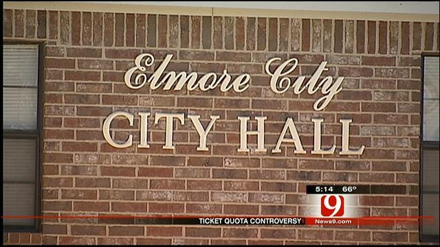 Elmore City Police Chief Says He Was Fired Over 'Ticket Quota'
