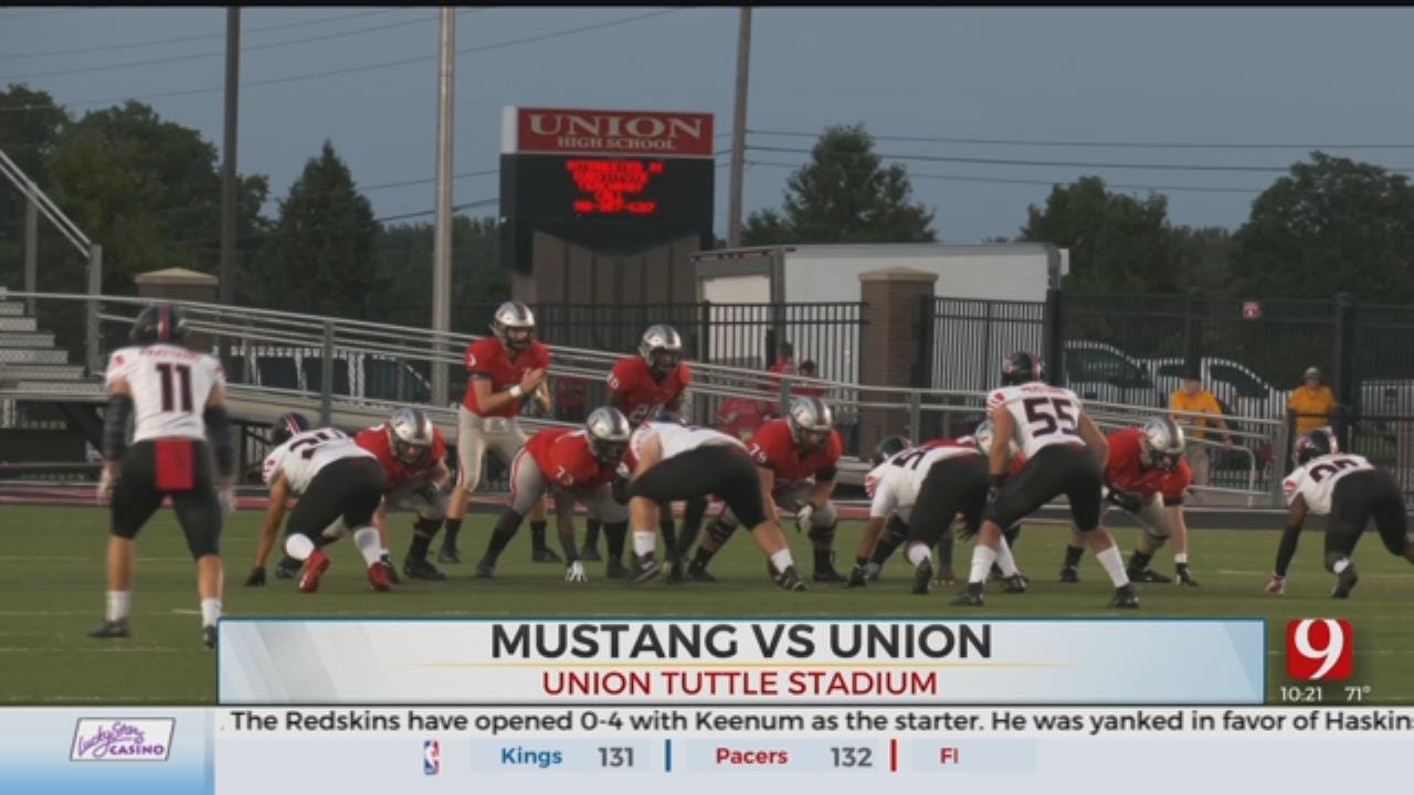 Mustang Upsets Union
