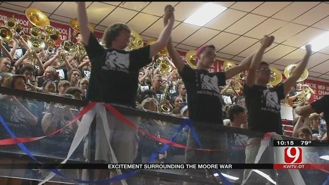 Students Fired Up For 'Moore War'
