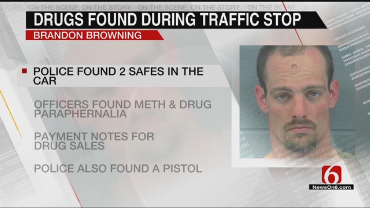 Man Arrested In Claremore Had Safes Containing Meth In His Car