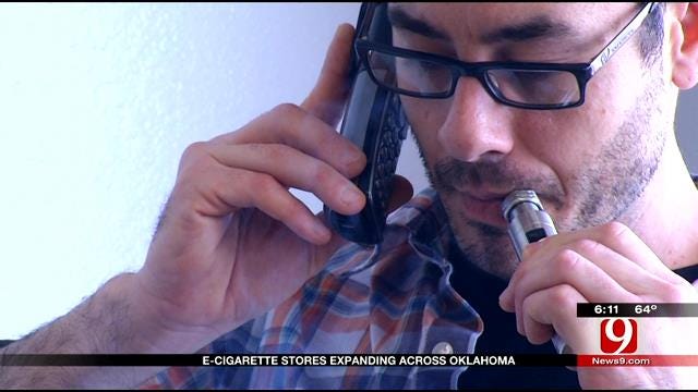 E-Cigarette Stores Expanding Across Oklahoma
