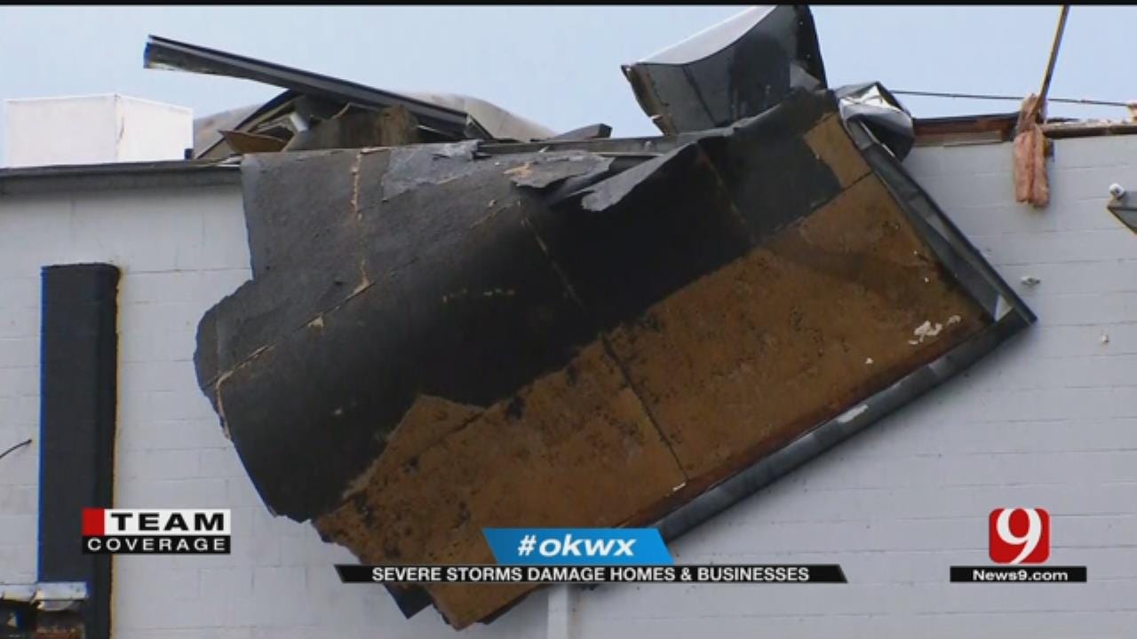No Injuries Reported After Tornado Damages Homes, Businesses In MWC