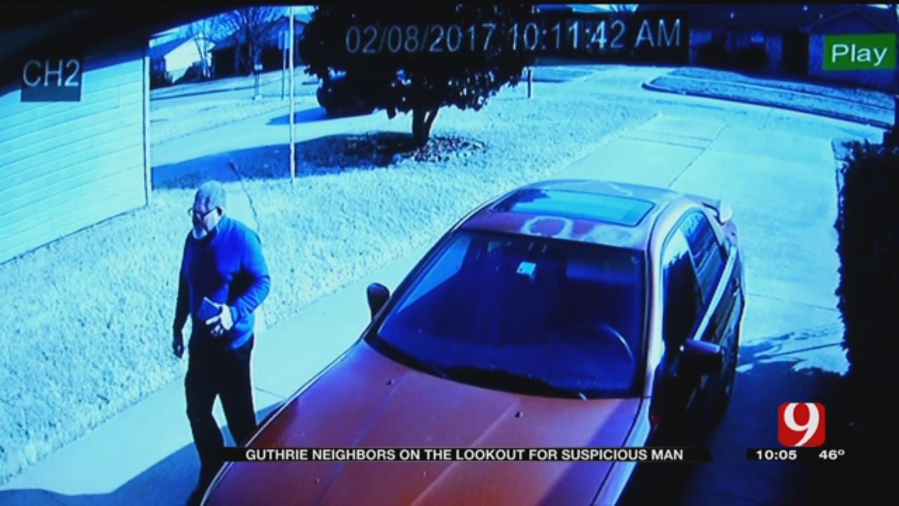Guthrie PD Investigates Suspicious Activity On Home Security Camera