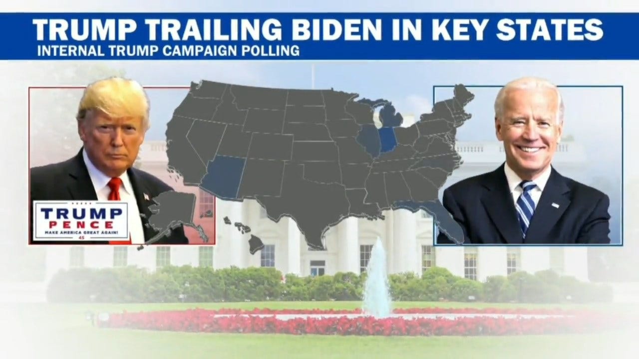 Trump Campaign Fires Pollsters After Leaked Numbers Show Him Trailing Biden