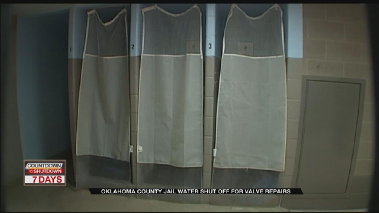 Oklahoma County Jail Employees, Inmates Without Water Due To Repairs