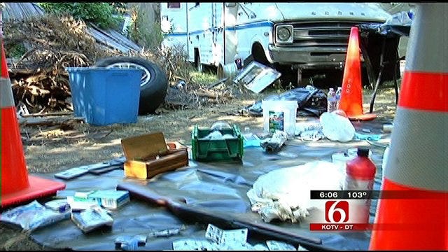 Seven Arrested In East Tulsa Meth Lab Bust