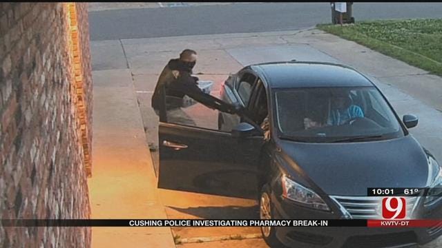 Police Search For Getaway Driver In Cushing Pharmacy Burglary