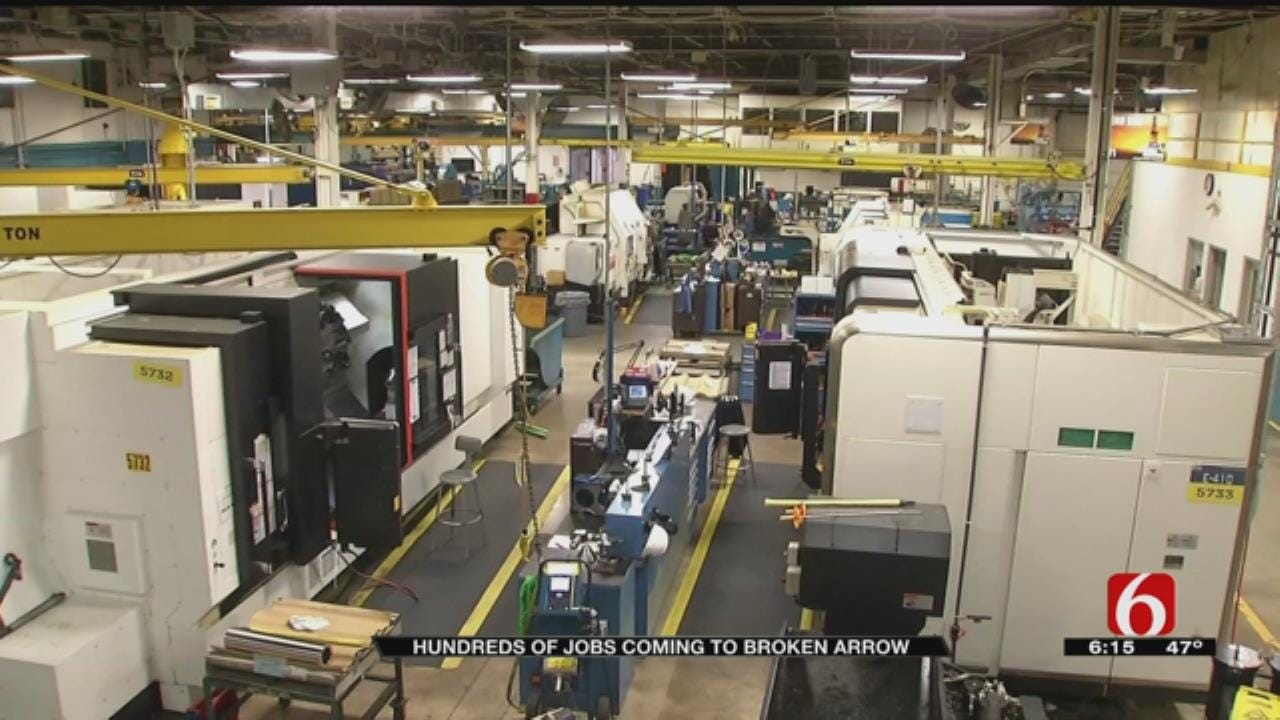 Manufacturing Companies Looking To Hire Hundreds In Broken Arrow