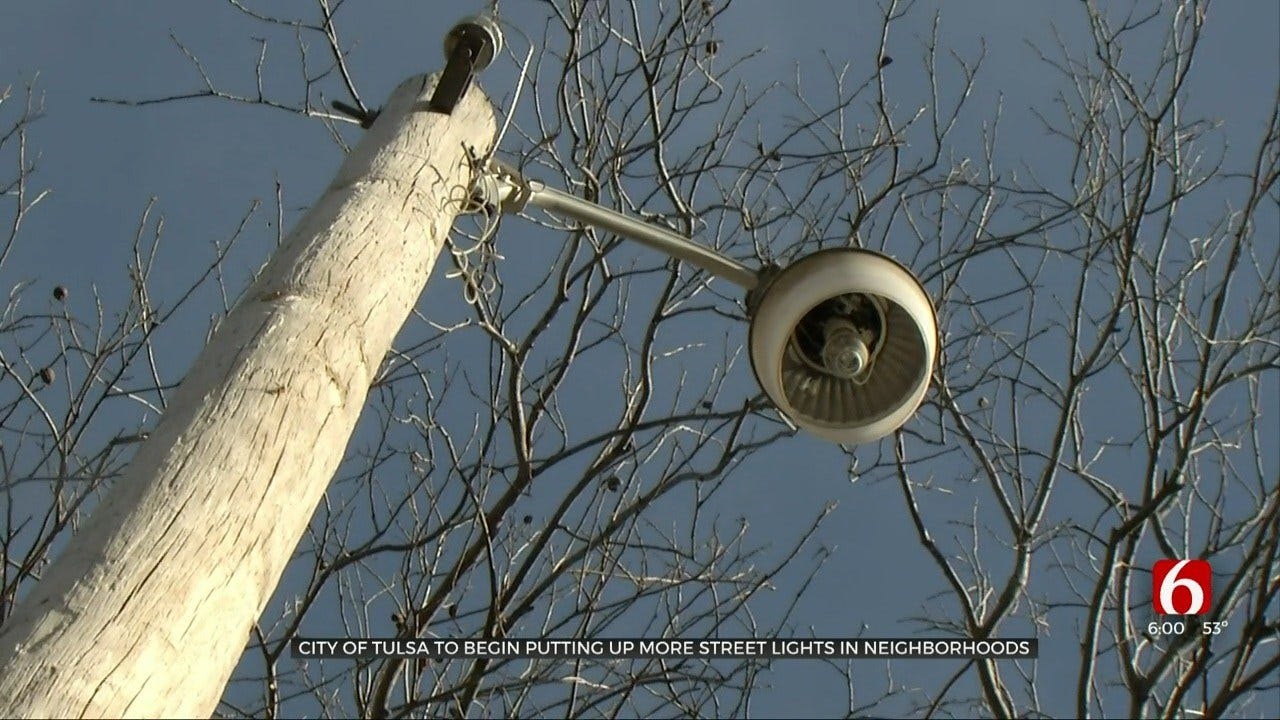 Tulsa Set's Aside $25,000 For Installing Requested Street Lights