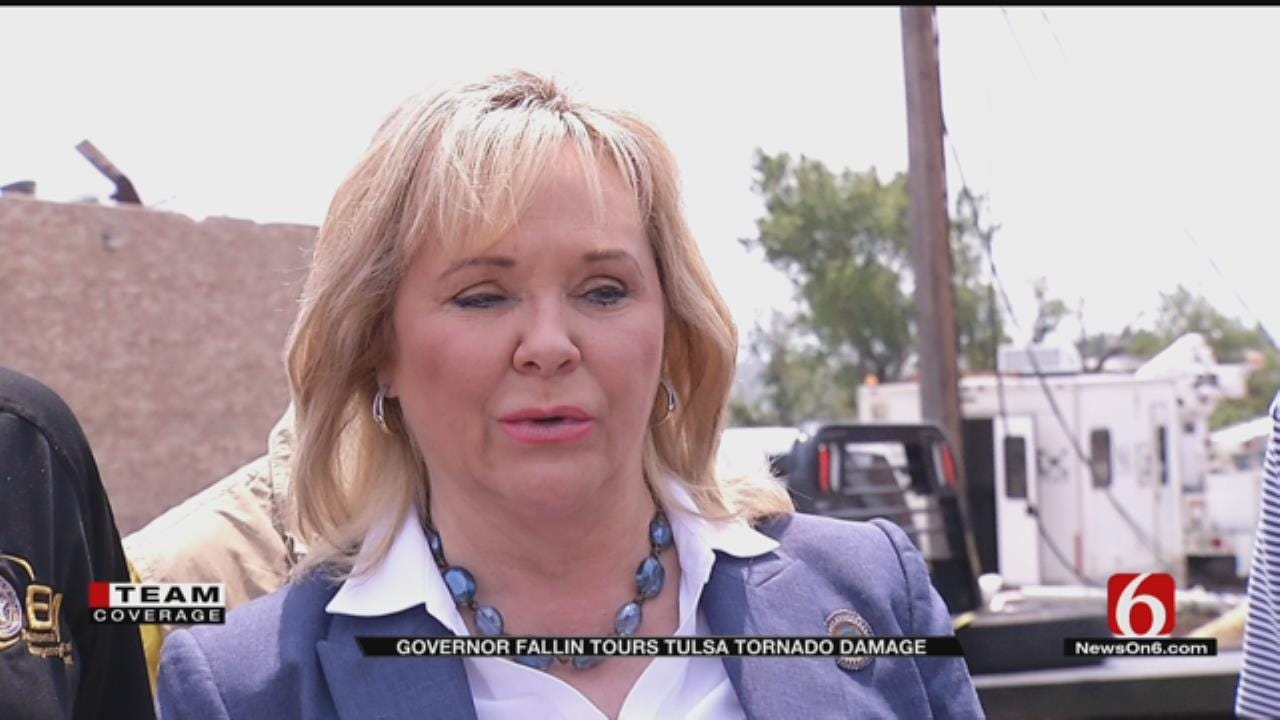 Governor Fallin Pledges Help To Tulsans Hit By Tornado