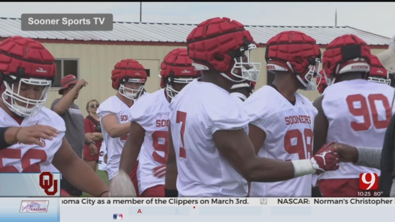 Practice No.1 In The Books For OU Football