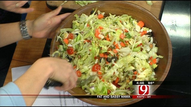Fat And Sassy Mama Makes Miami Chopped Salad