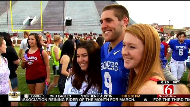 OU Football Hosts Student Day