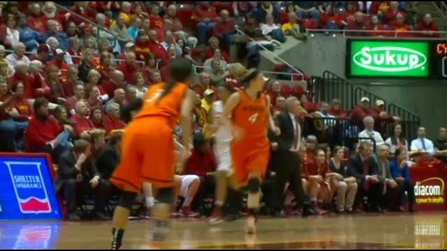 Cowgirls Fall To Cyclones 73-70