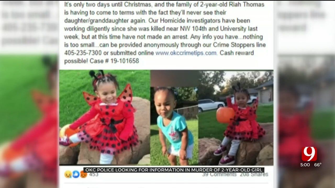 OKC Police, Family Still Searching For Answers In Shooting Death Of Toddler