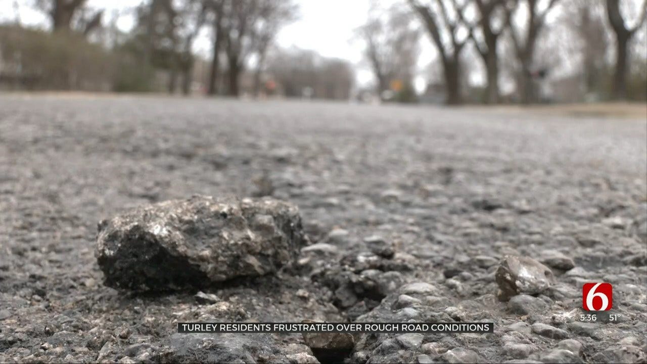 Turley Residents Express Concern Over Rapidly Deteriorating Roads