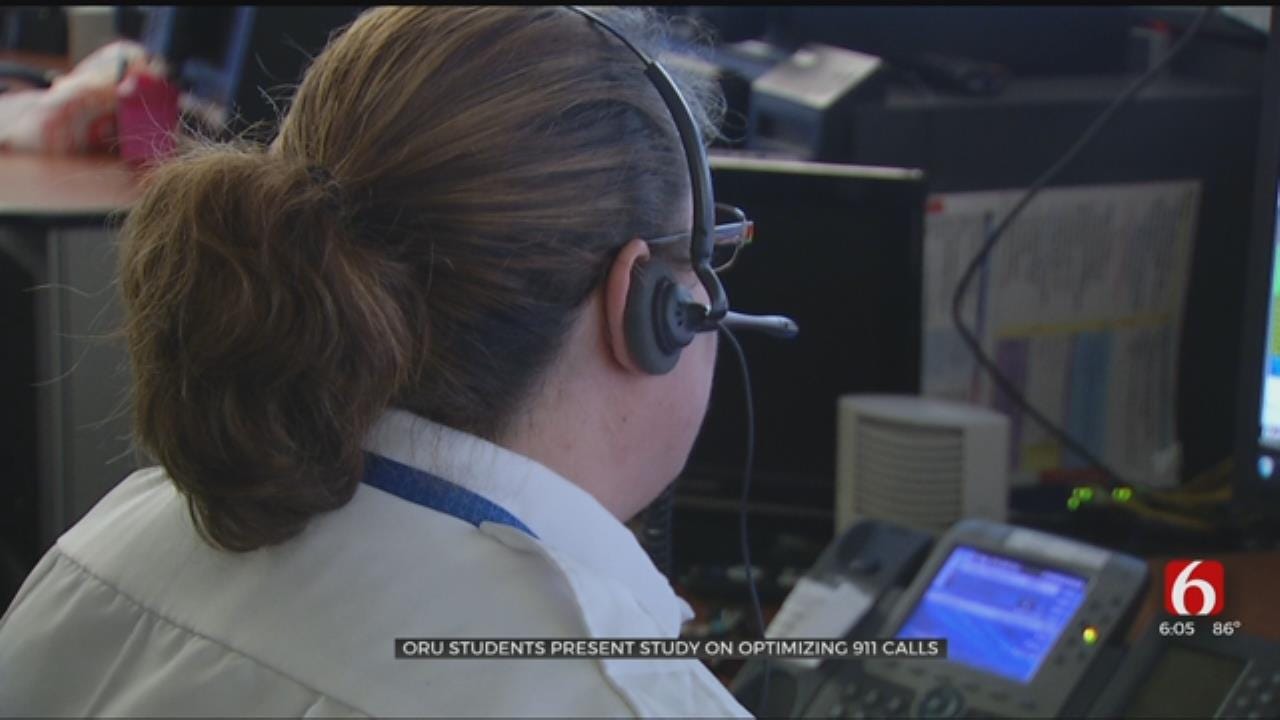 ORU Students Present Study On Optimizing 911 Calls