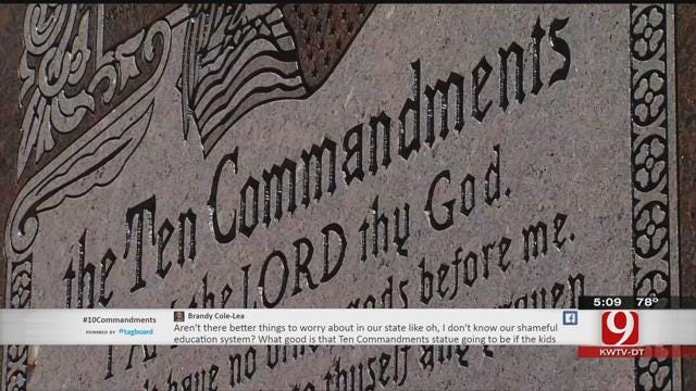 Representative Says Ten Commandments Bill A Ruse To Get School Vouchers Approved