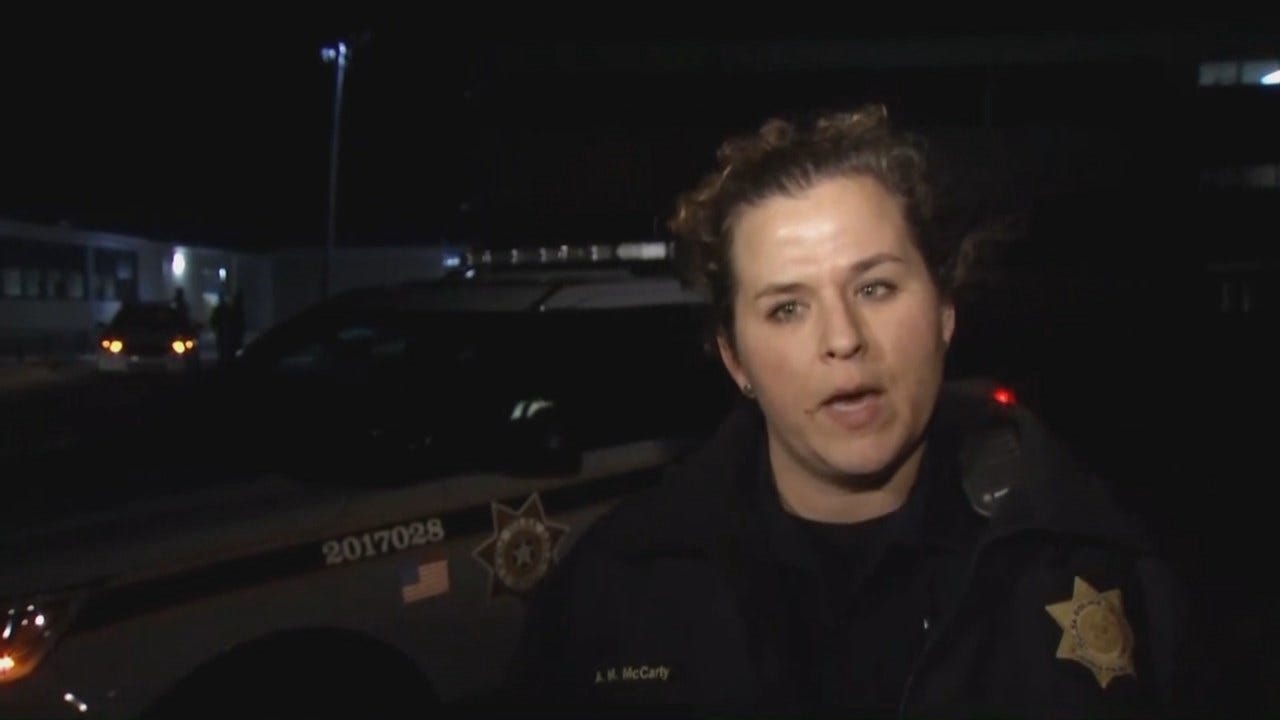 WEB EXTRA: Tulsa Police Cpl. Amber McCarty Talks About School Burglary