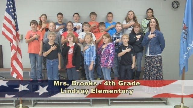 Mrs. Brook's 4th Grade class at Lindsay Elementary School