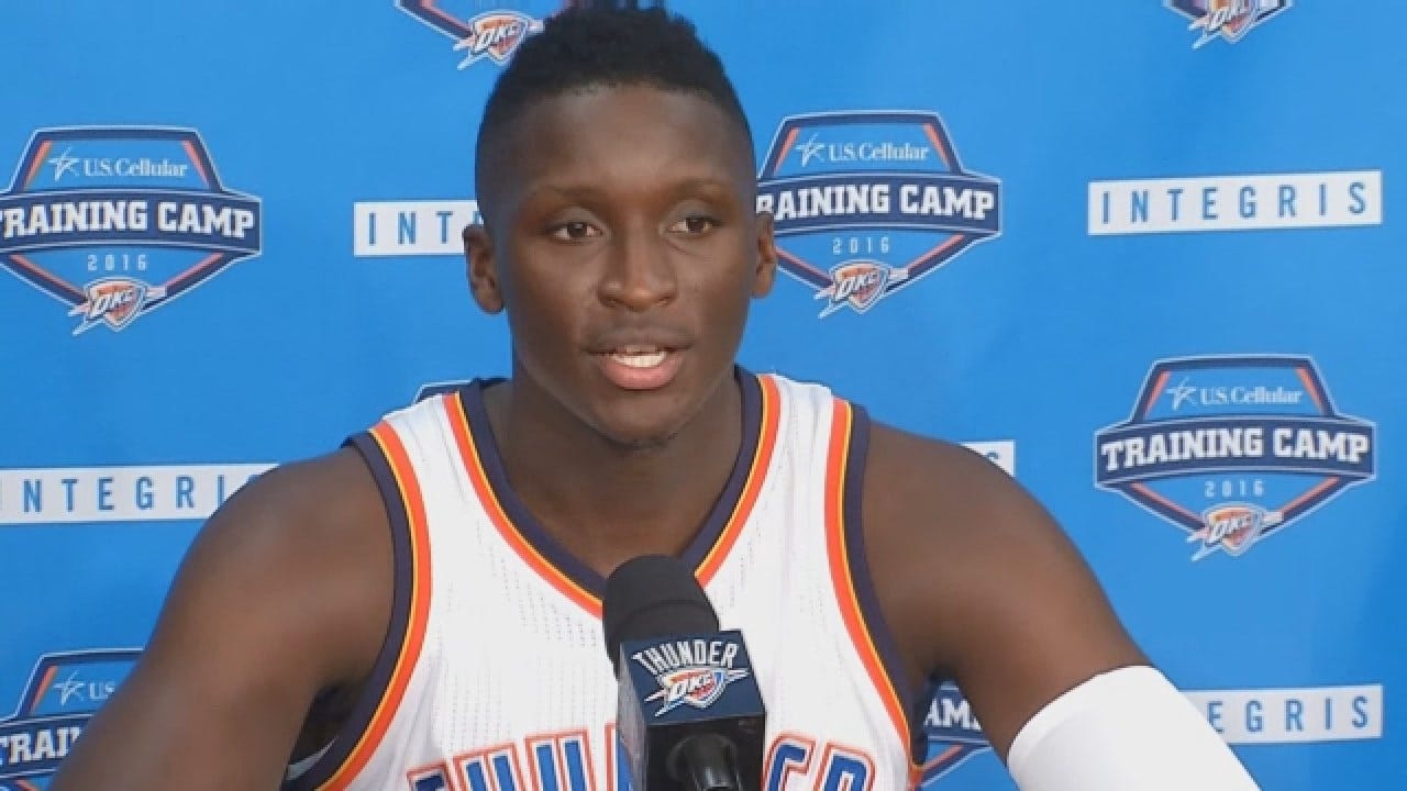 Victor Oladipo Opens Up About Being In OKC At Thunder Media Day