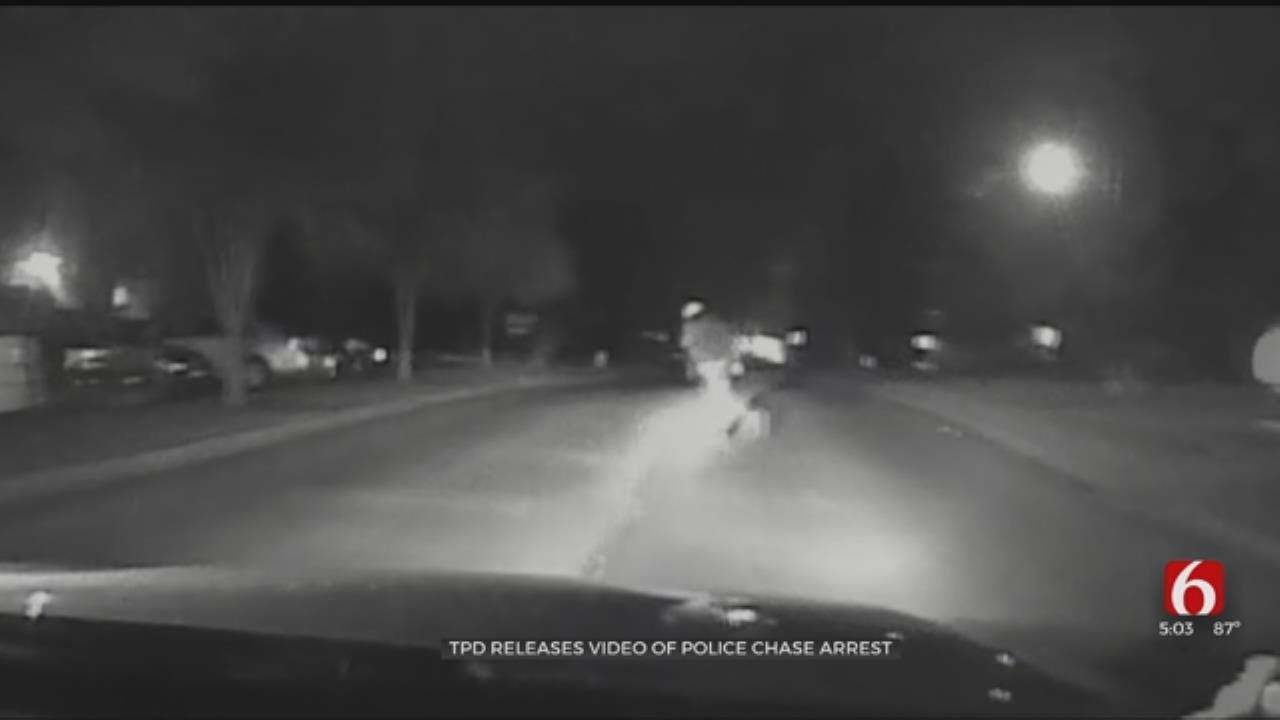 Tulsa Police Release Hectic Video Of Stolen Truck Chase