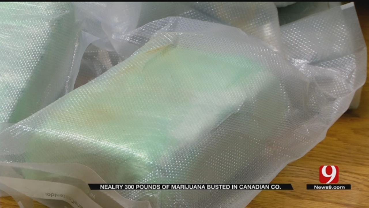 Nearly 300 Pounds Of Marijuana Seized After Canadian Co. Traffic Stops