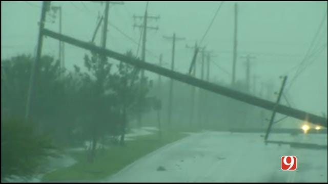 WEB EXTRA: Storm Damage And Downed Power Lines In Norman
