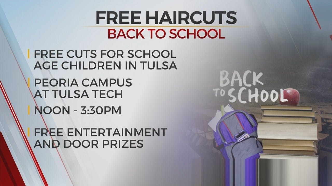 Tulsa Tech Offering Free Back-To-School Haircuts